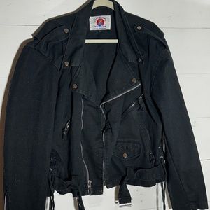 VINTAGE Camel Moto Jacket